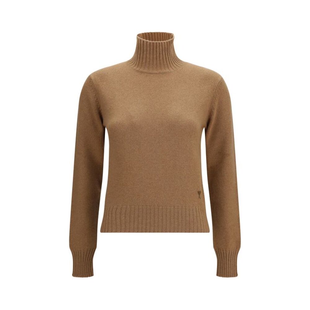 Ami Paris Women Ami De Coeur Turtleneck Sweater